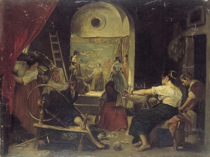 1863-Jan Dunselman - I tessitori di arazzi
